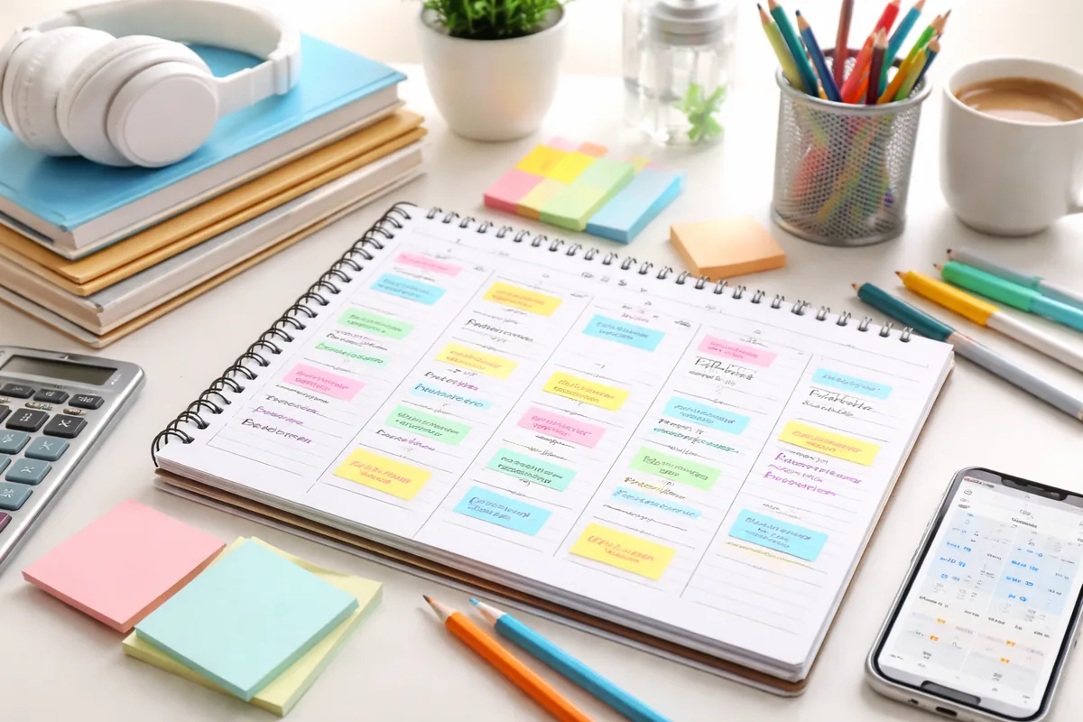 Comment utiliser un planning gratuit pour optimiser ses révisions Bac et Brevet