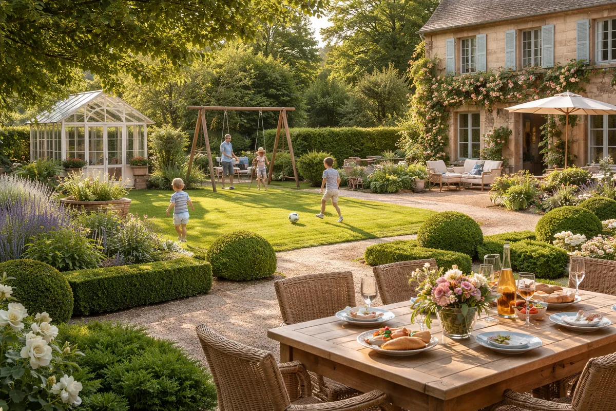 Les indispensables d'un jardin familial à la française