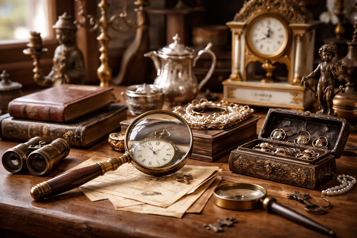 Comment identifier et estimer des objets anciens avant de vendre au meilleur prix