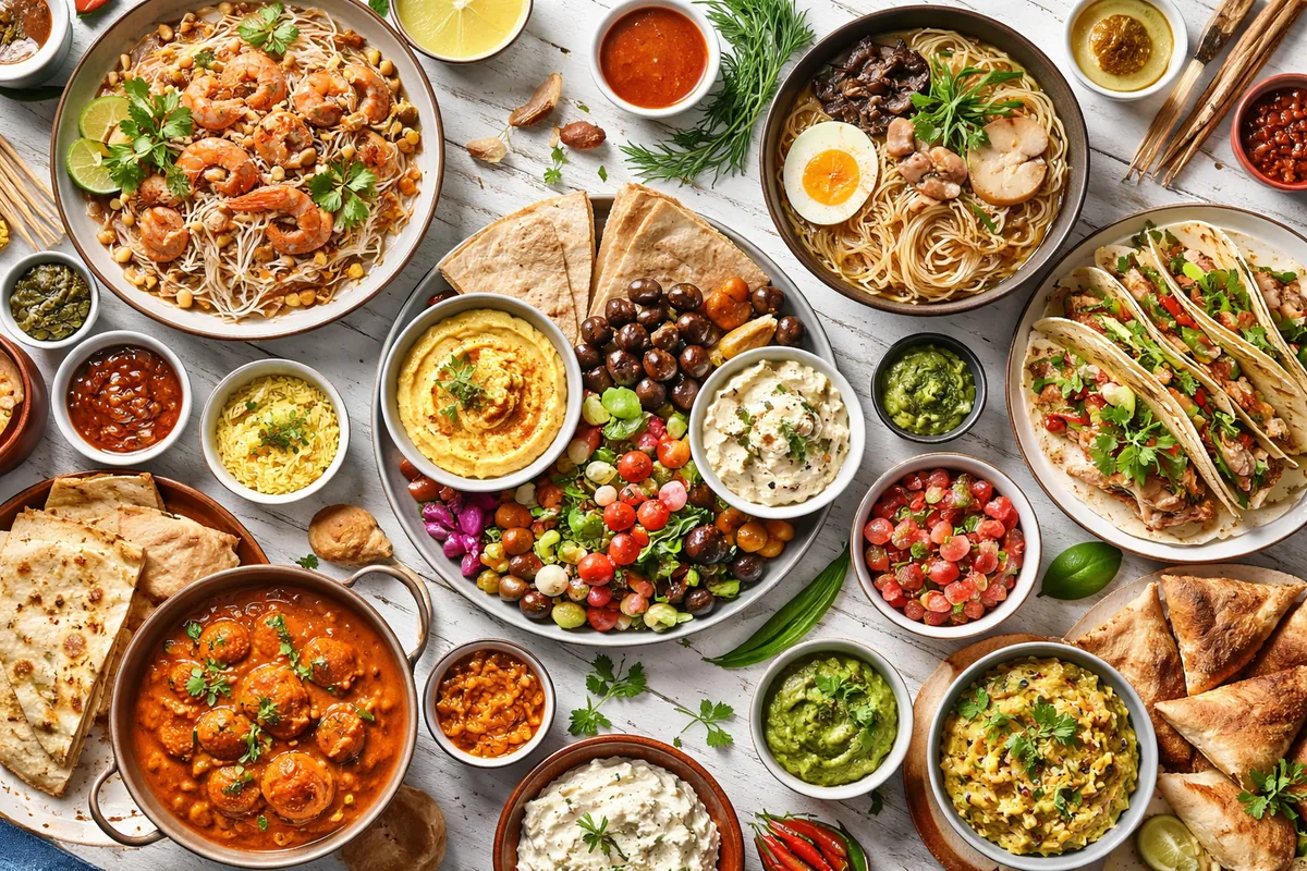 Découvrir les différentes cuisines du monde pour s'inspirer en cuisine