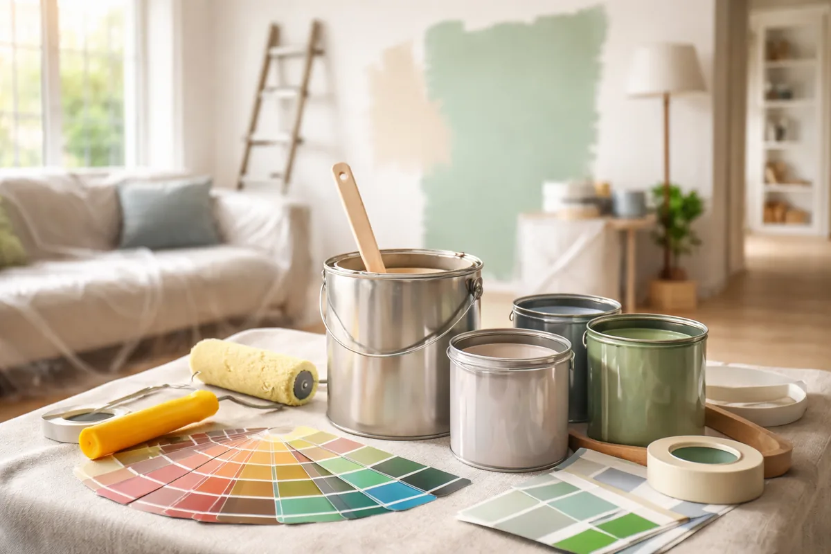Quel type de peinture pour les murs de ma maison