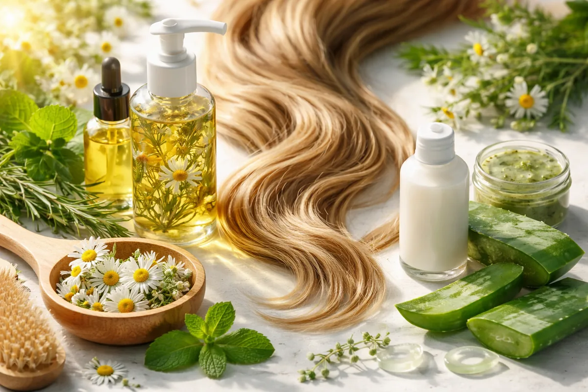 Les bienfaits des plantes pour des cheveux sains et rayonnants