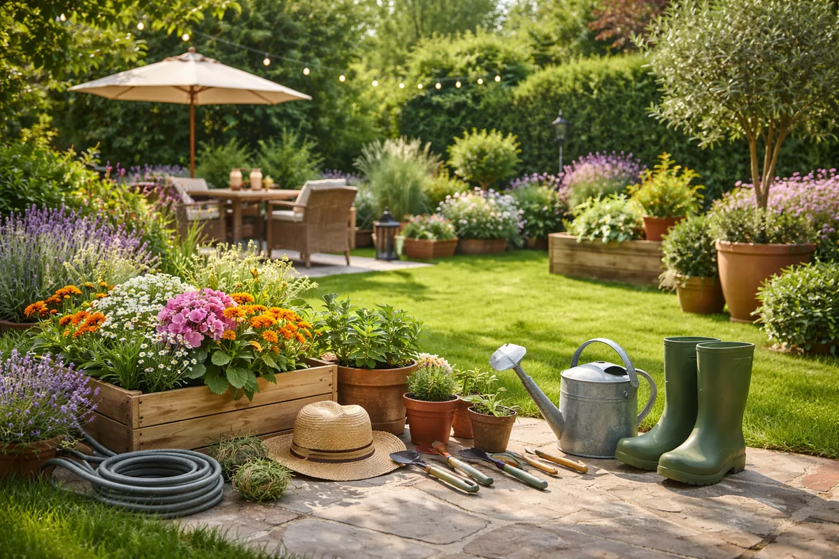Comment réussir la décoration extérieure de son jardin avec des plantes et des outils adaptés